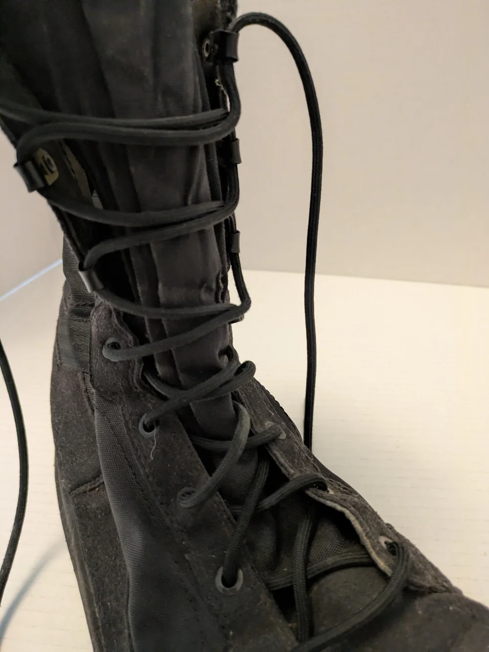 Danner Black Lace-Up Tactical Boots Tachyon
